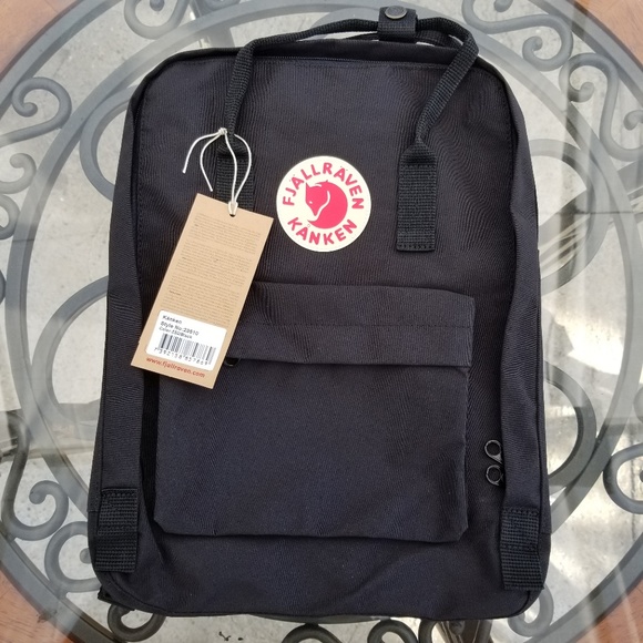 fjallraven kanken black 16l